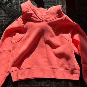 Lululemon cropped hooded sweatshirt 🧡